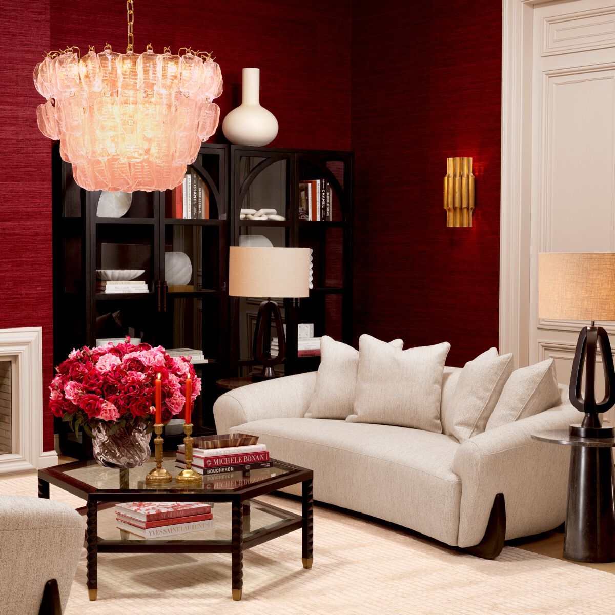 3-местный тканевый диван Eichholtz Сидерно ARCH-00124403