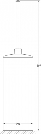 113 Ерш напольный (металл) UNI FBS Universal - Вид №1