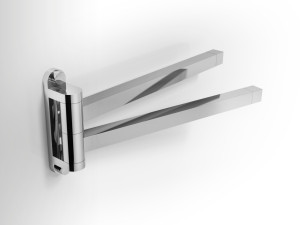 Держатель для полотенец из хромированной латуни