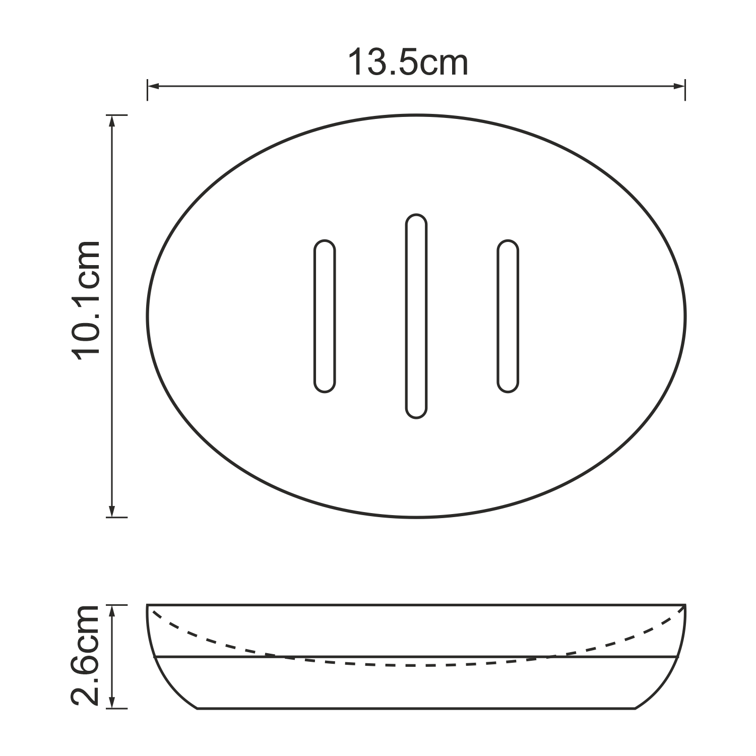 K-6129 Vils Мыльница WasserKRAFT Vils K-6100  - Вид №2