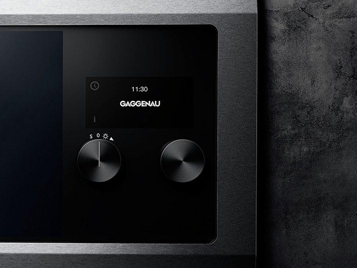 Gaggenau Пиролитическая встраиваемая духовка с сенсорным экраном класса а  Eb 333 110  - Вид №2