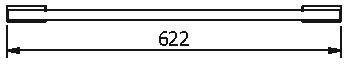 10901A Полотенцедержатель подвесной цвет хром LANGBERGER ALSTER - Вид №2