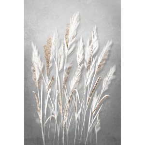 Картина на холсте Белая трава 40x60 см 86551624 STLM-2201849