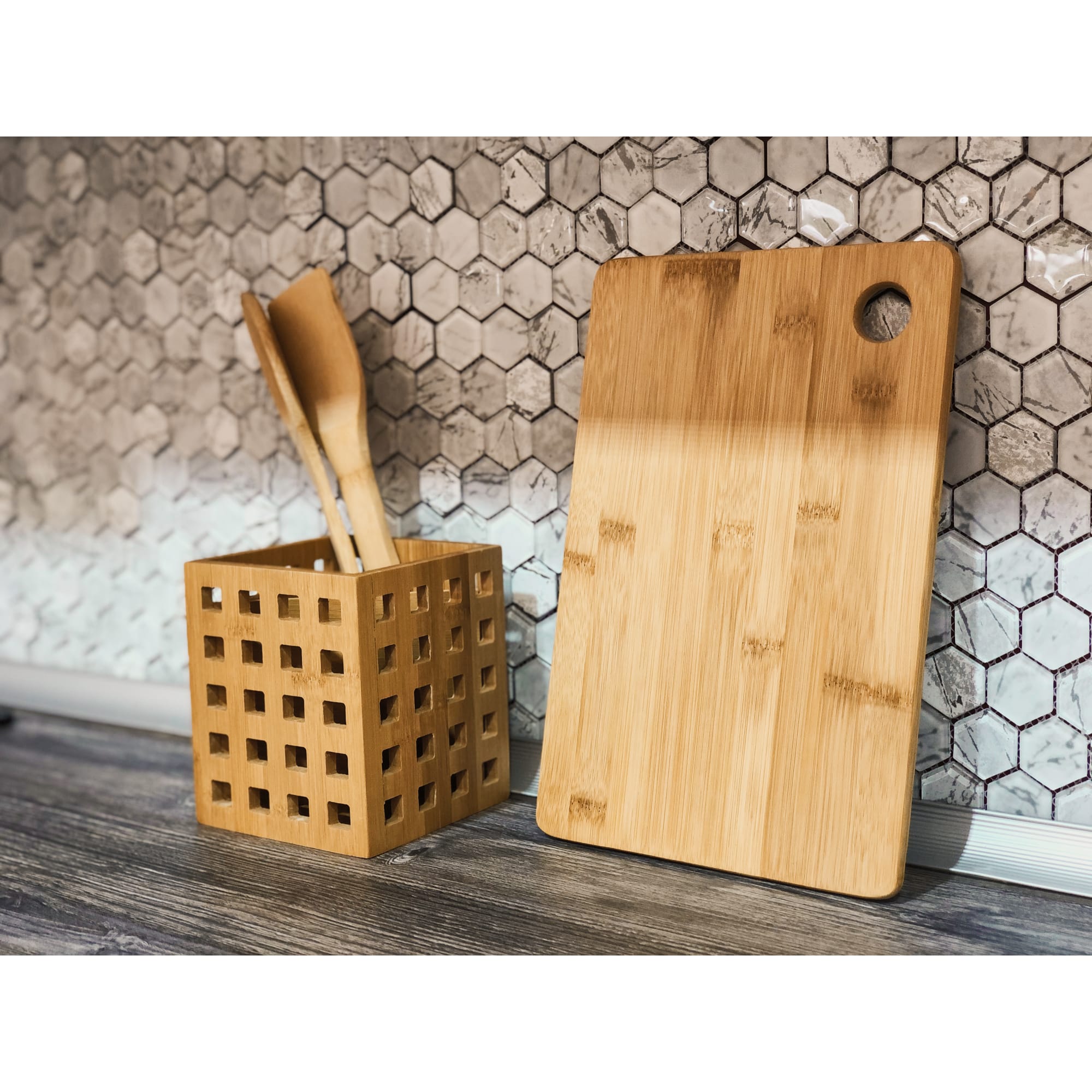 18581157 Разделочная доска BAO, 20х30х1 см, бамбук Santreyd  - Вид №9