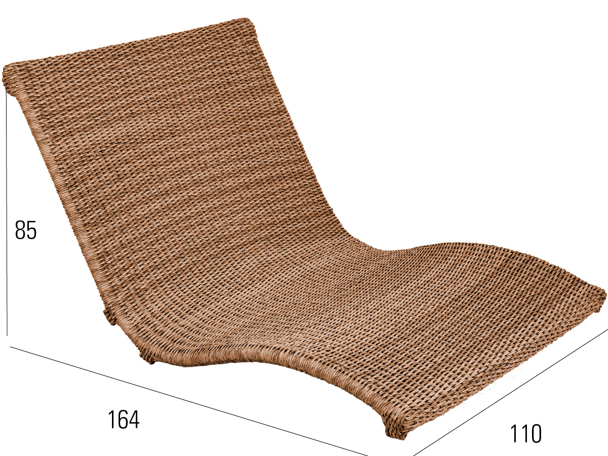 94.00.0389 Heaven Swing Twist двуспальная кровать, натуральный Mbm  - Вид №2