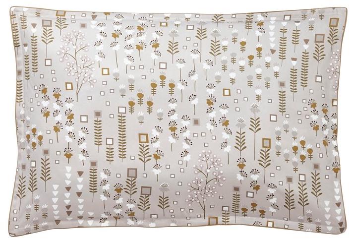 Alexandre Turpault Хлопковая наволочка с принтом и цветочными мотивами Conte d'hiver sun-id-1441523 - Вид №3