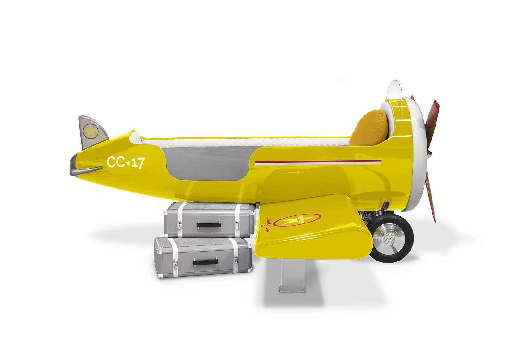 CIST18 Детская кровать самолет Sky One Circu  - Вид №1