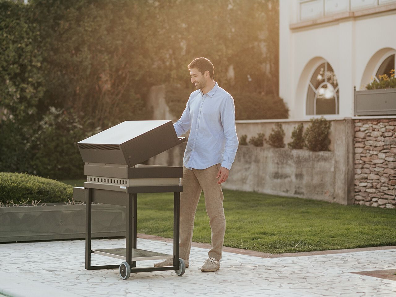 Газовое барбекю Fògher BARBECUE FREE STANDING ARCH-00132716 - Вид №1