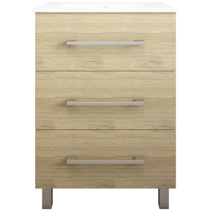 Тумба под раковину напольная Sanflor «Мадрид» 60x84 см цвет вяз