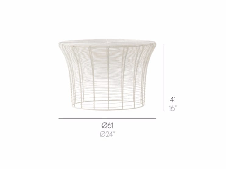 Круглый стол из нержавеющей стали GANDIABLASCO Арам ARCH-00136078 - Вид №12