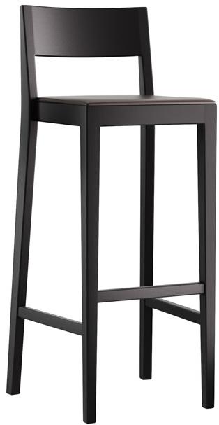 horgenglarus Высокий табурет из массива дерева со спинкой Miro sun-id-1463246 - Вид №2