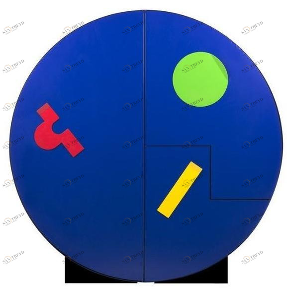 Officine Tamborrino Шкаф из лакированного металла O design sun-id-1476553