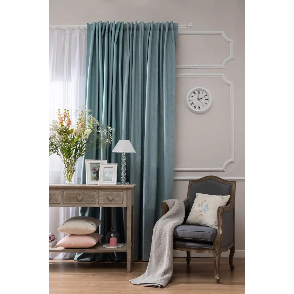 Штора на ленте Looks 200х260 см цвет бирюзовый 18614166 STLM-2192856 INSPIRE  - Вид №6