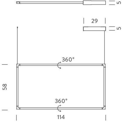 NEMO Светодиодный подвесной светильник из алюминия Spigolo sun-id-1471046 - Вид №4