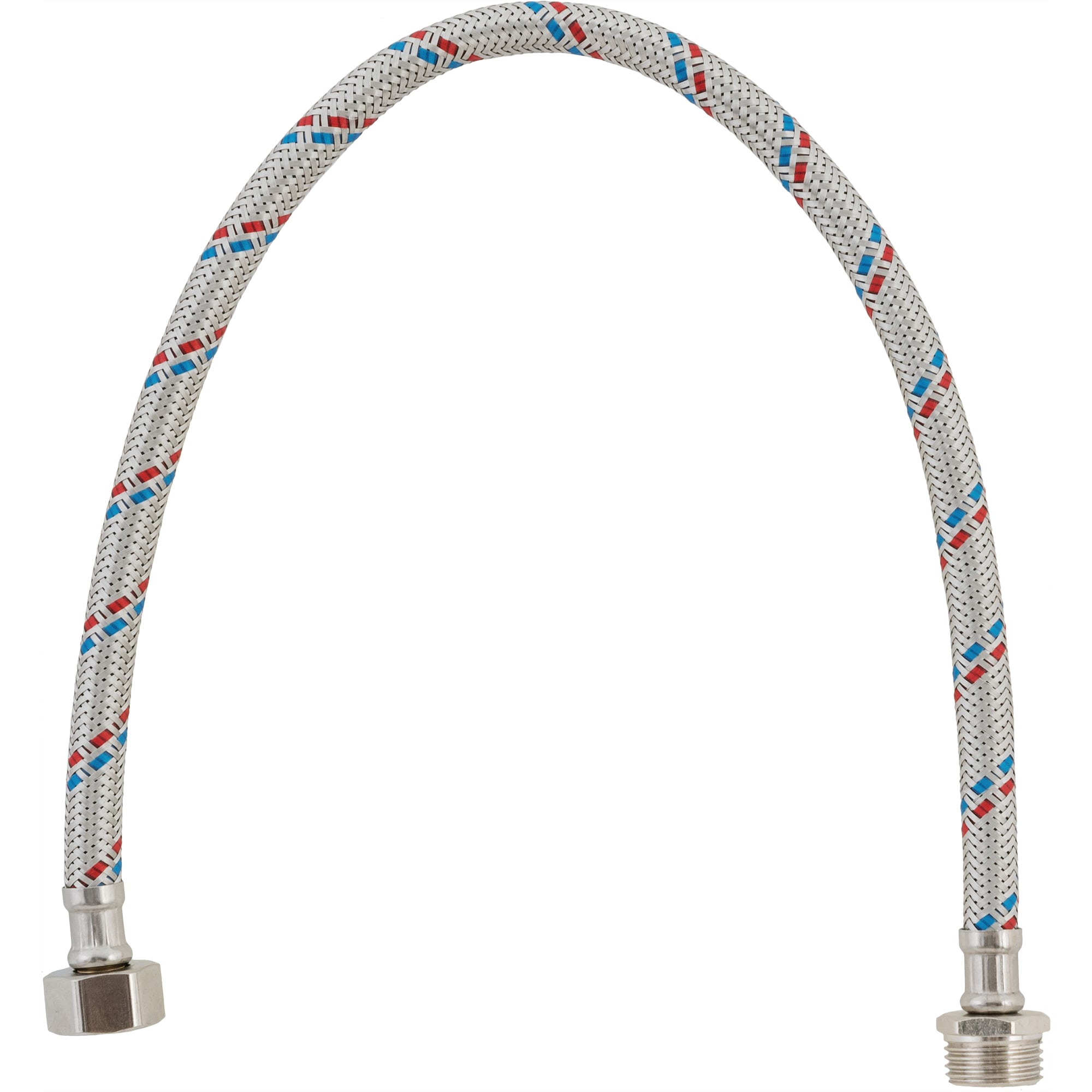 82894891 Гибкая подводка для воды, 1/2", штуцер-гайка, 100 см Santreyd 