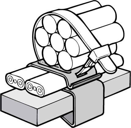 52323452 Крепление для электромонтажа Britclips® PCD для балок WALRAVEN  - Вид №2