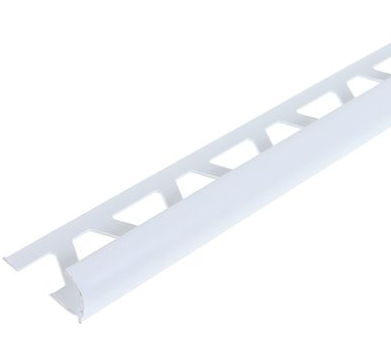 Раскладка наружная 7мм БЕЛАЯ (50) ДЕКОР ПЛАСТИК STSR-1291