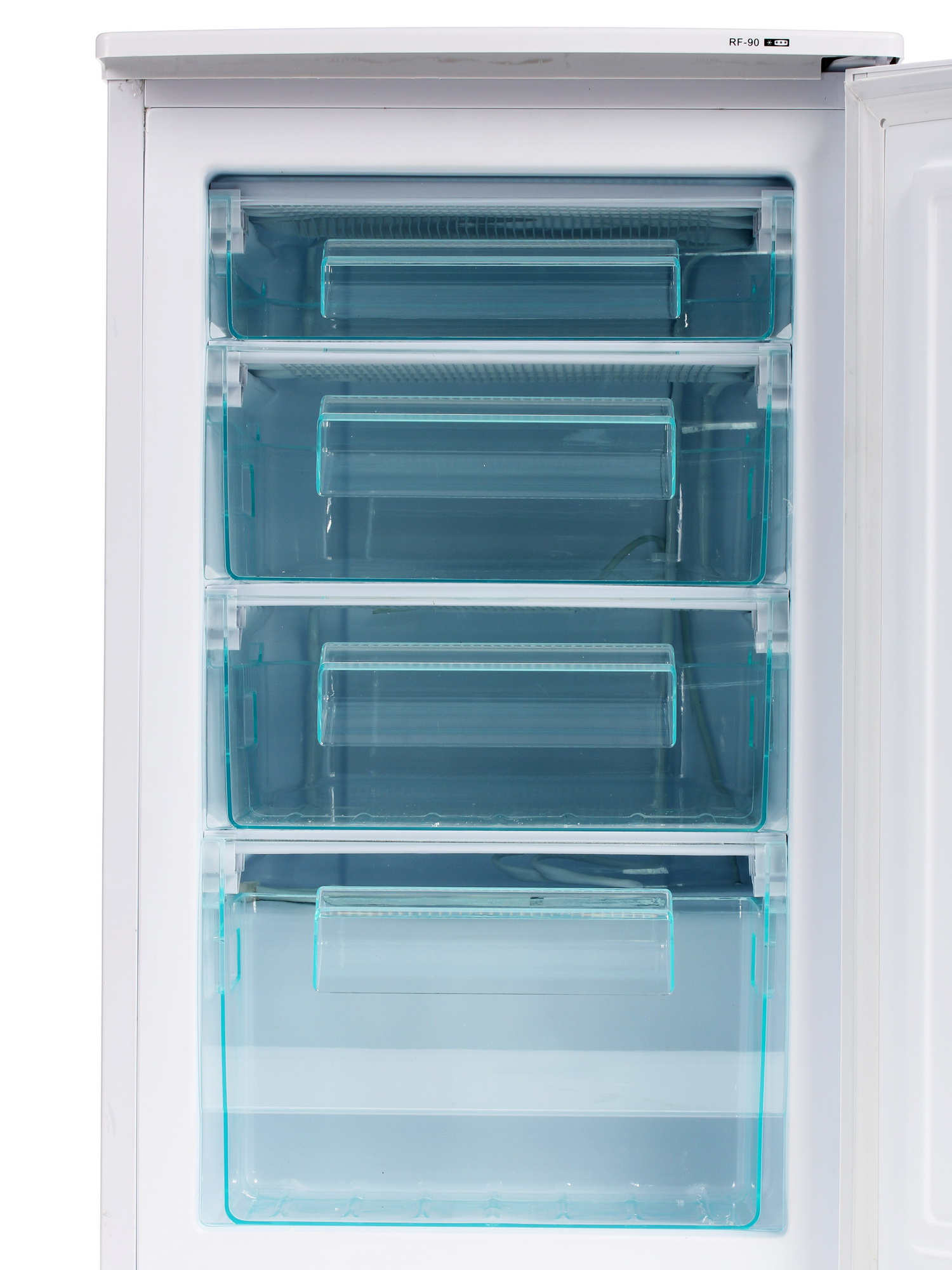 1022263 Морозильный шкаф  Tesler RF-90 белый STDN-0091534 - Вид №4