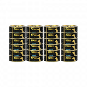 ПР0018345*24 Корм для собак Индейка натуральная в желе (золотая серия) конс.100г (упаковка - 24 шт) ЧЕТВЕРОНОГИЙ ГУРМАН