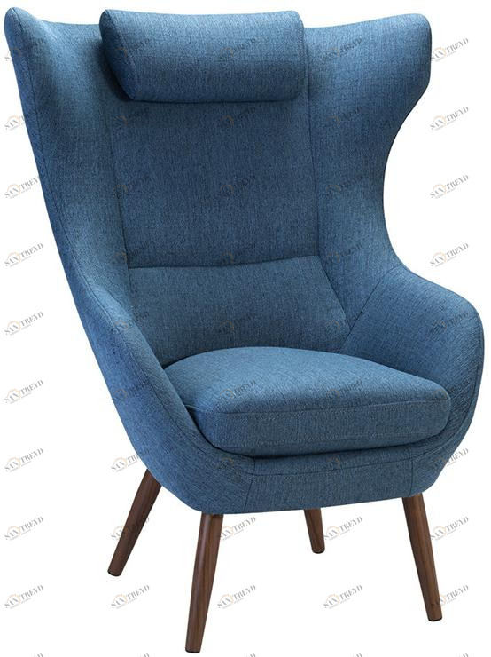 1375 Кресло Сканди-2 Блю Арт R-HOME 40172231h_БлюАрт