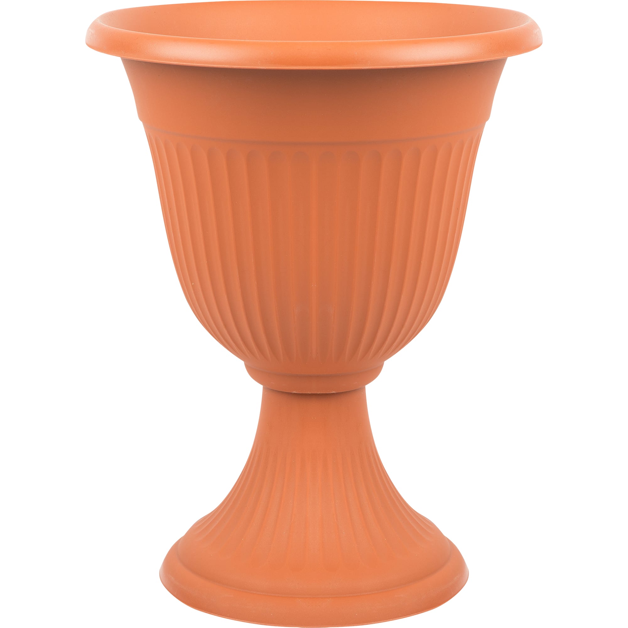 18013061 Вазон ø30 см v10 л пластик коричневый Ливия Santreyd 