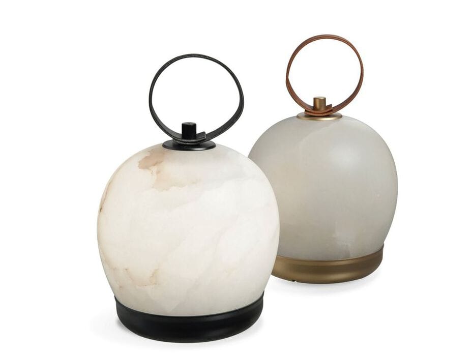 Перезаряжаемые алебастр светодиодные настольные лампы ROCHE BOBOIS LOLA ARCH-00133536