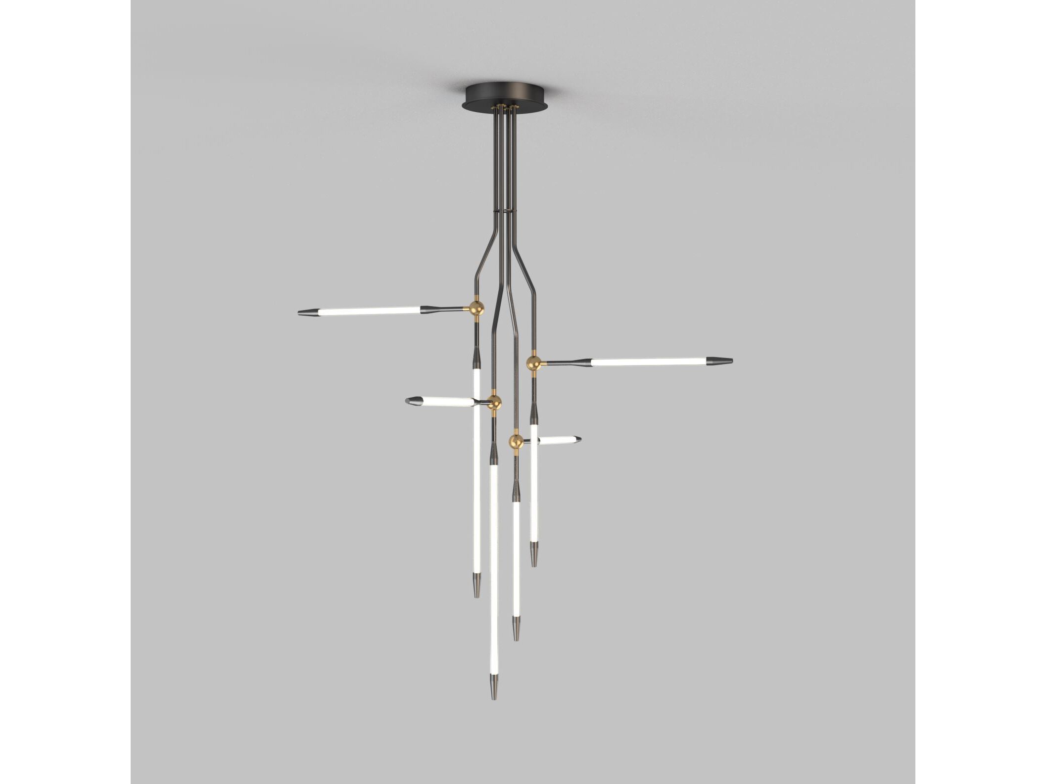 Стальной светодиодный подвесной светильник Intueri Light Javelin ARCH-00074462 - Вид №1