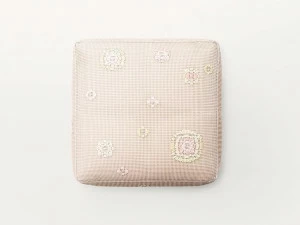 Paola Lenti Квадратный тканевый садовый пуф Spring B149be/b149de