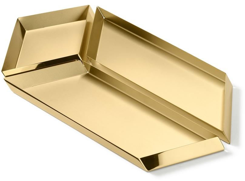 GHIDINI1961 Поднос из латуни Axonometry sun-id-1458391 - Вид №3