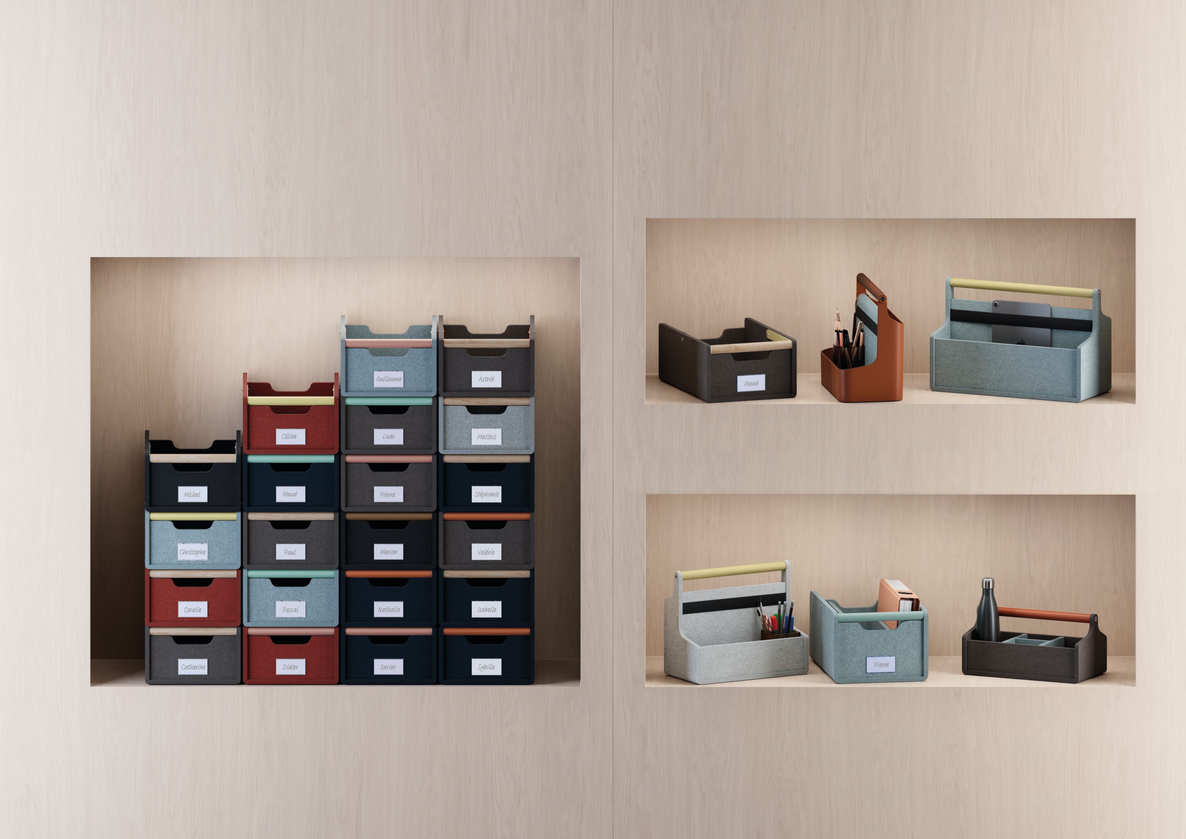 Рециркулированный PET держатель для посуды Manade Felt ARCH-00074997 - Вид №3