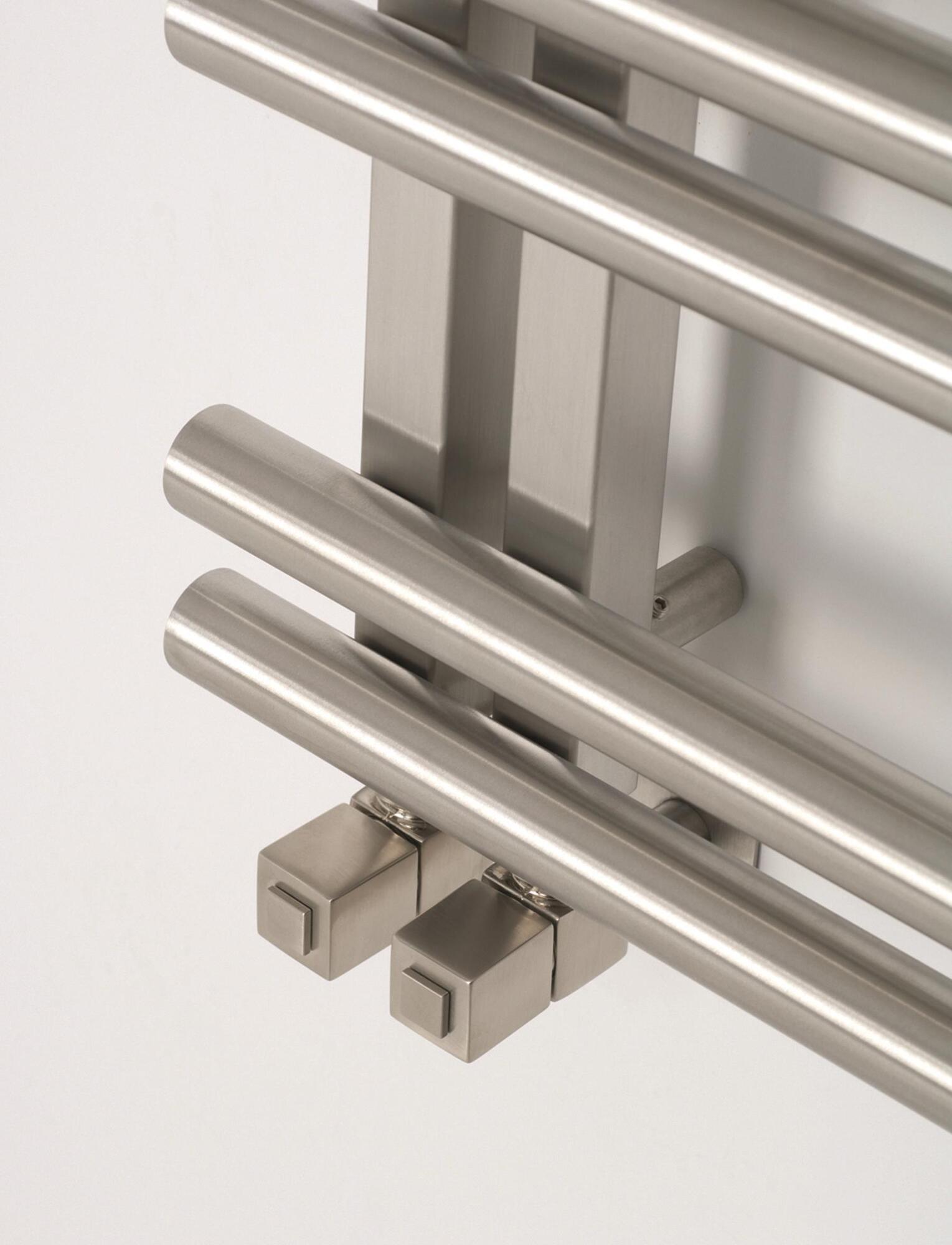 Полотенцесушитель Hammam UNO Stainless steel  комбинированный; электрический или водяной Сталь  - Вид №31