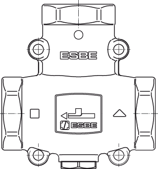 5102 26 00 VTC512Ротационные устройства » Esbe серии VTC500  - Вид №1