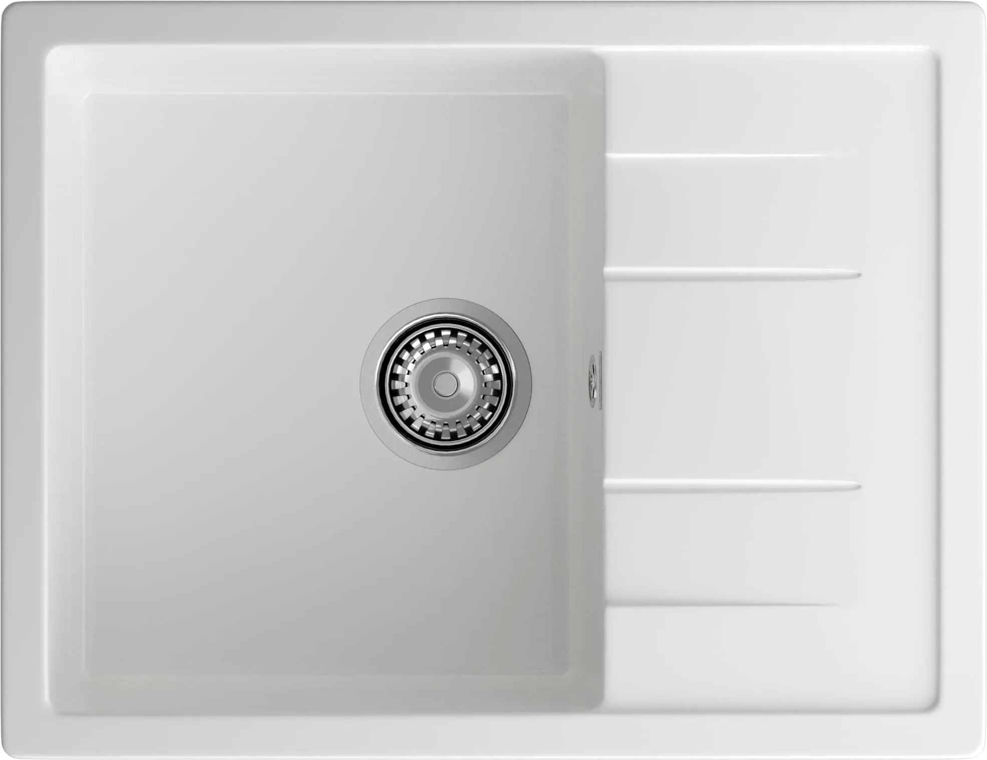 Кухонная мойка Искусственный камень QUADRO S217 GranFest Q-650L-S217