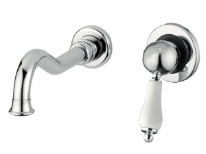 Настенный однорычажный смеситель для раковины