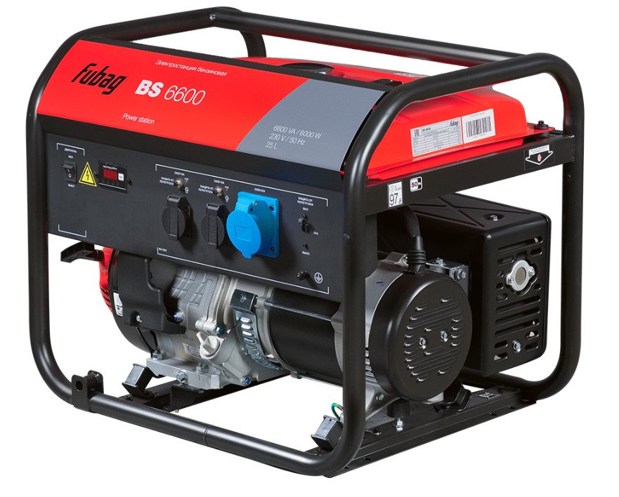 Электрогенератор   бензиновый Fubag BS 6600 9228668 STDN-0137515 - Вид №2