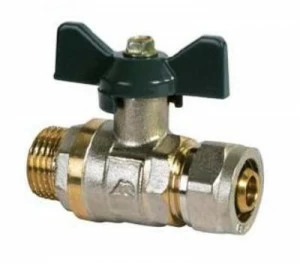 Кран шаровый 1/2х16 М ш/ц В баб для МП AQL 876 AQL 876