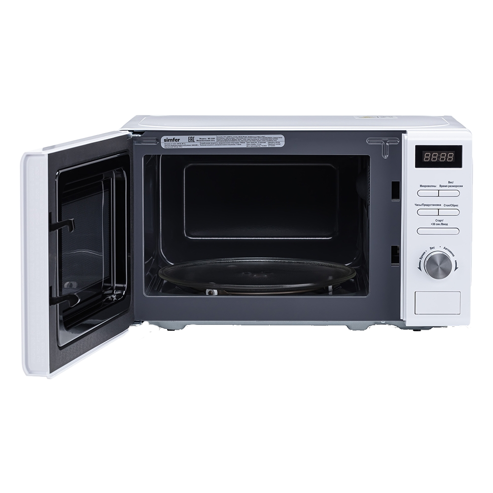 9128008 Микроволновая печь Simfer MD2250 белый STDN-0040125 - Вид №3