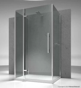 VISMARAVETRO Душевая кабина на заказ из закаленного стекла Tiquadro