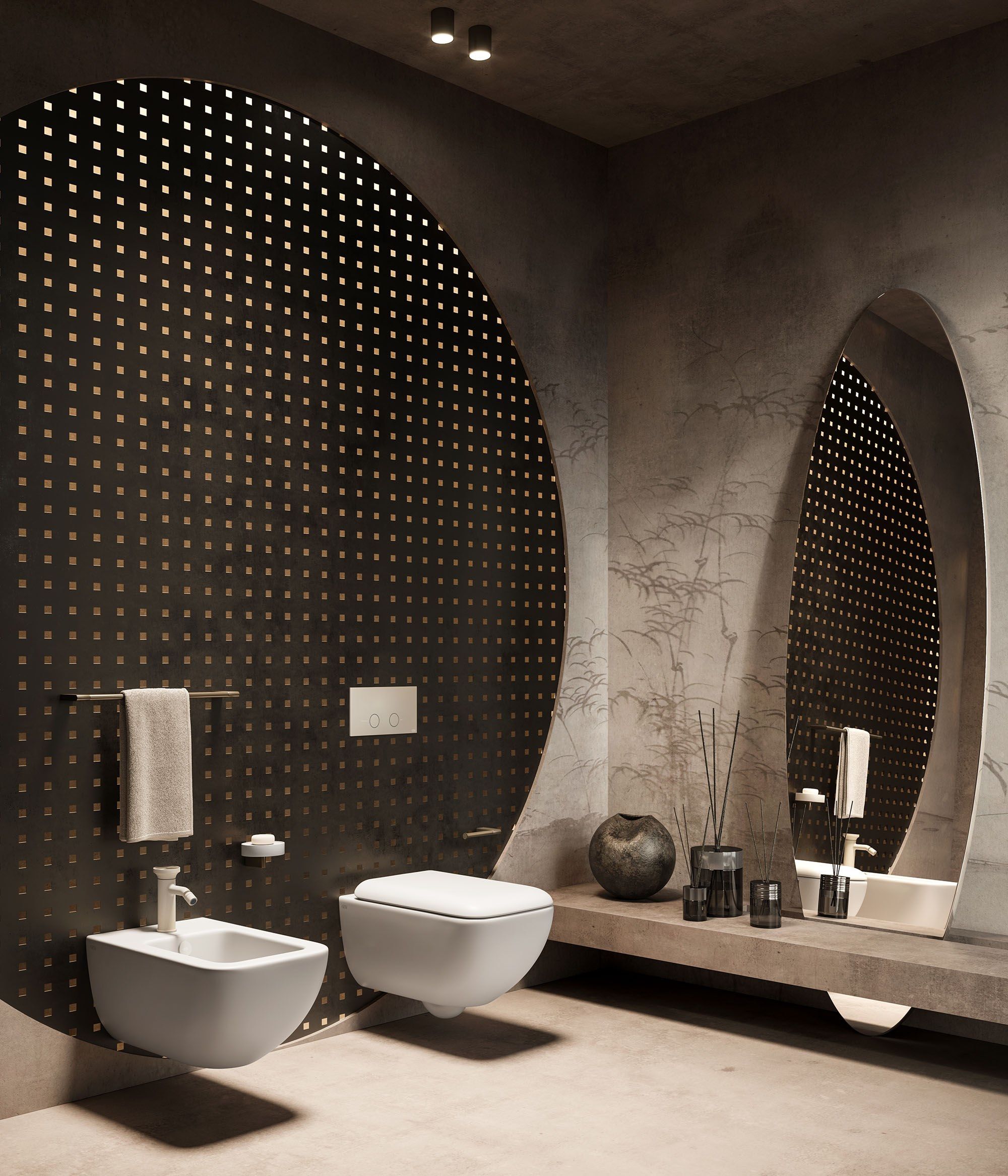 Металлическая настенная мыльница Gessi происхождение ARCH-00138223 - Вид №1