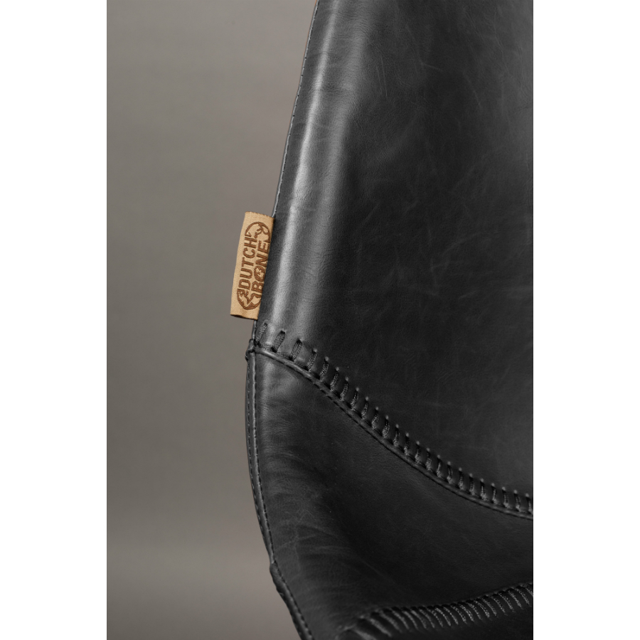 Кресло офисное Franky, черное Dutchbone 1300007 - Вид №8