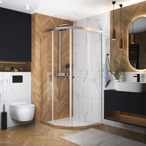 Душевой уголок DOMANI-SPA Cube 90×90 см с прозрачным стеклом 89364000