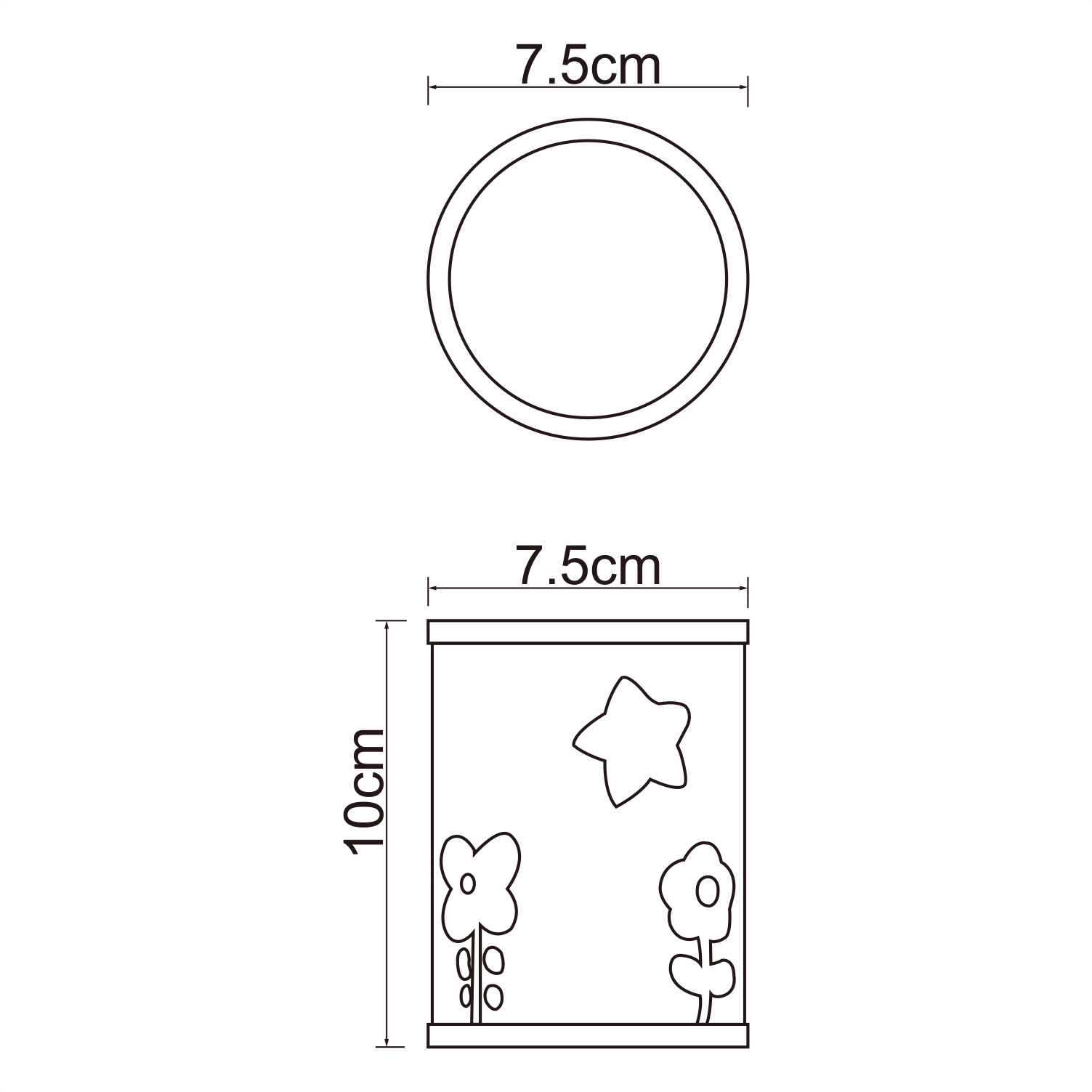 K-6428 Ammer Стакан для зубных щеток WasserKRAFT Ammer K-6400  - Вид №3