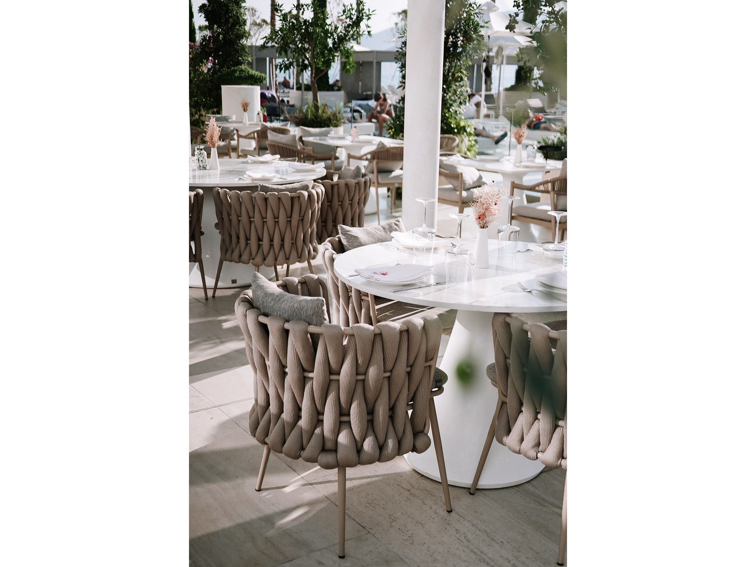 Тканевый садовый стул с подлокотниками ABLE Челси ARCH-00102557 - Вид №6