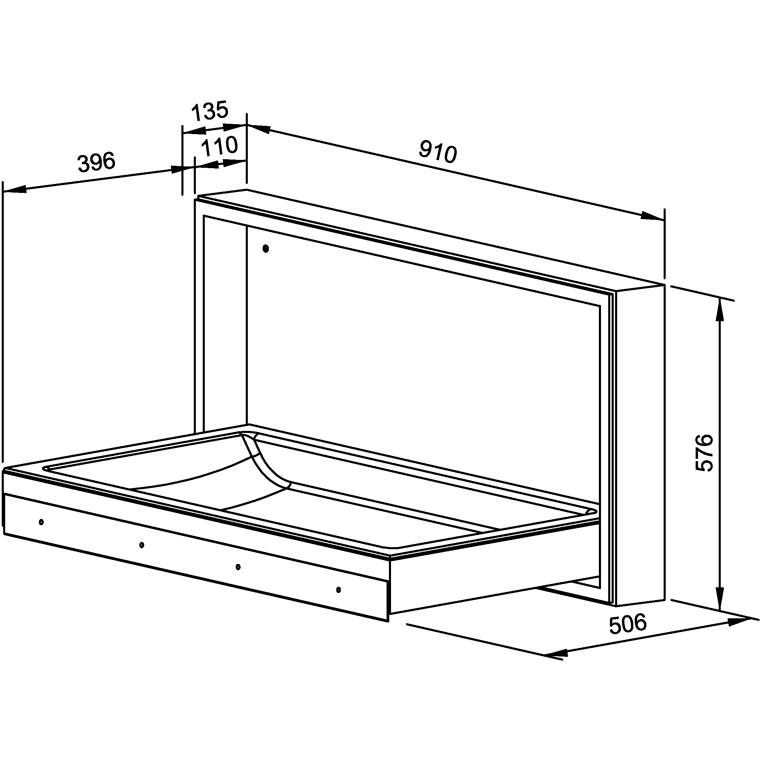 727885 Устройство смены подгузников WP2015 WAGNER_EWAR A-LINE Wagner Ewar  - Вид №1