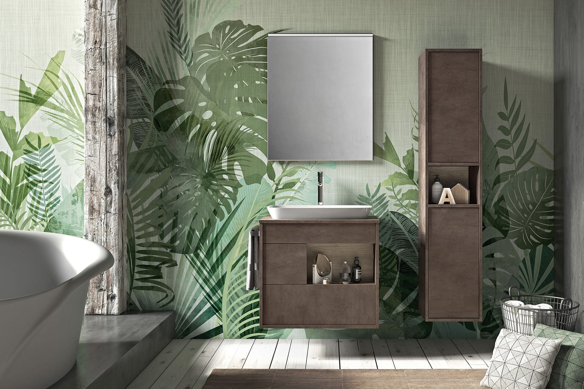 Lume 08 Mastella  Lume  Комплект мебели для ванной 