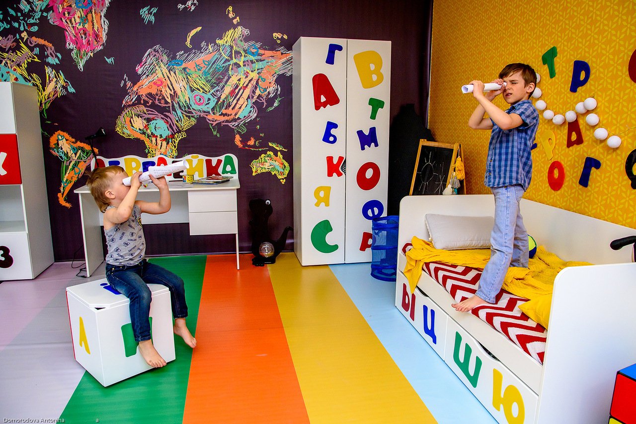 Детский диван-кровать с дополнительным спальным местом "Абвгдейка" МАНДАРИН АБВГДЕЙКА 178608 Белый Santreyd  - Вид №2