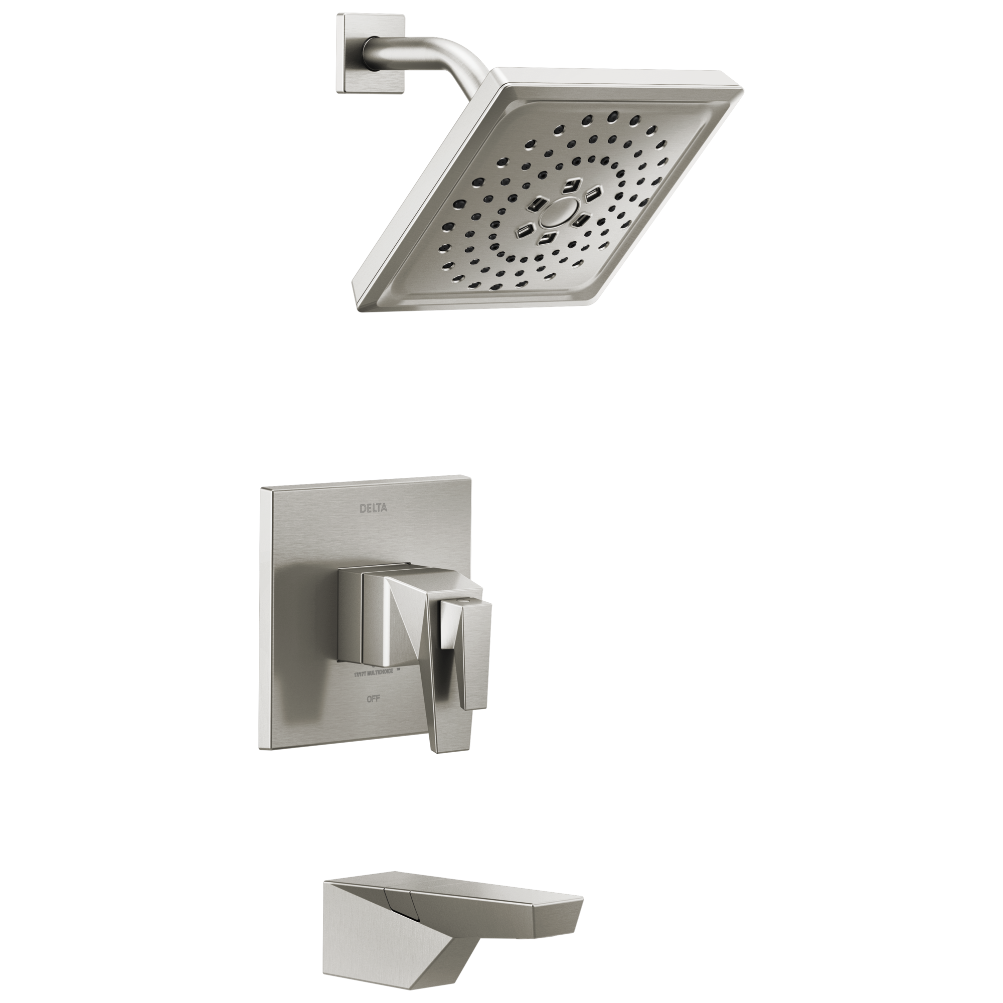 T17T443-SS Панель для ванны и душа TempAssure 17T Delta Faucet Trillian Нержавеющая сталь 