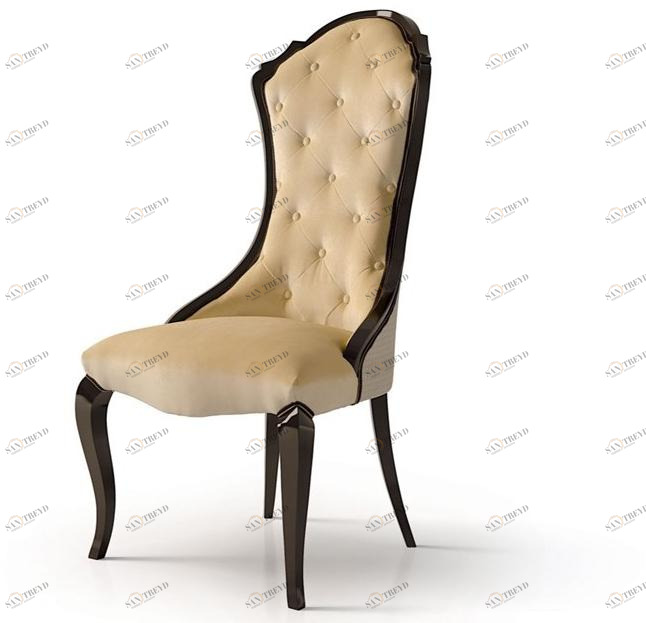 Carpanese Home Бархатный стул с высокой спинкой Heritage 6010