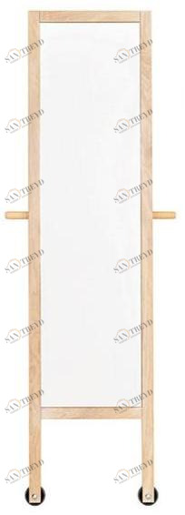 ASPLUND Прямоугольное деревянное отдельно стоящее зеркало в скандинавском стиле в раме sun-id-1401546