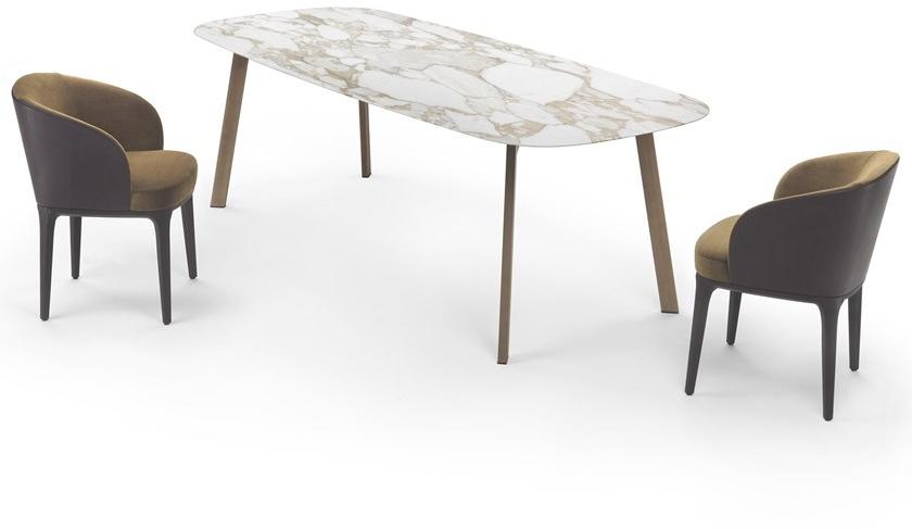 Marelli Прямоугольный мраморный стол sun-id-1429979 - Вид №1